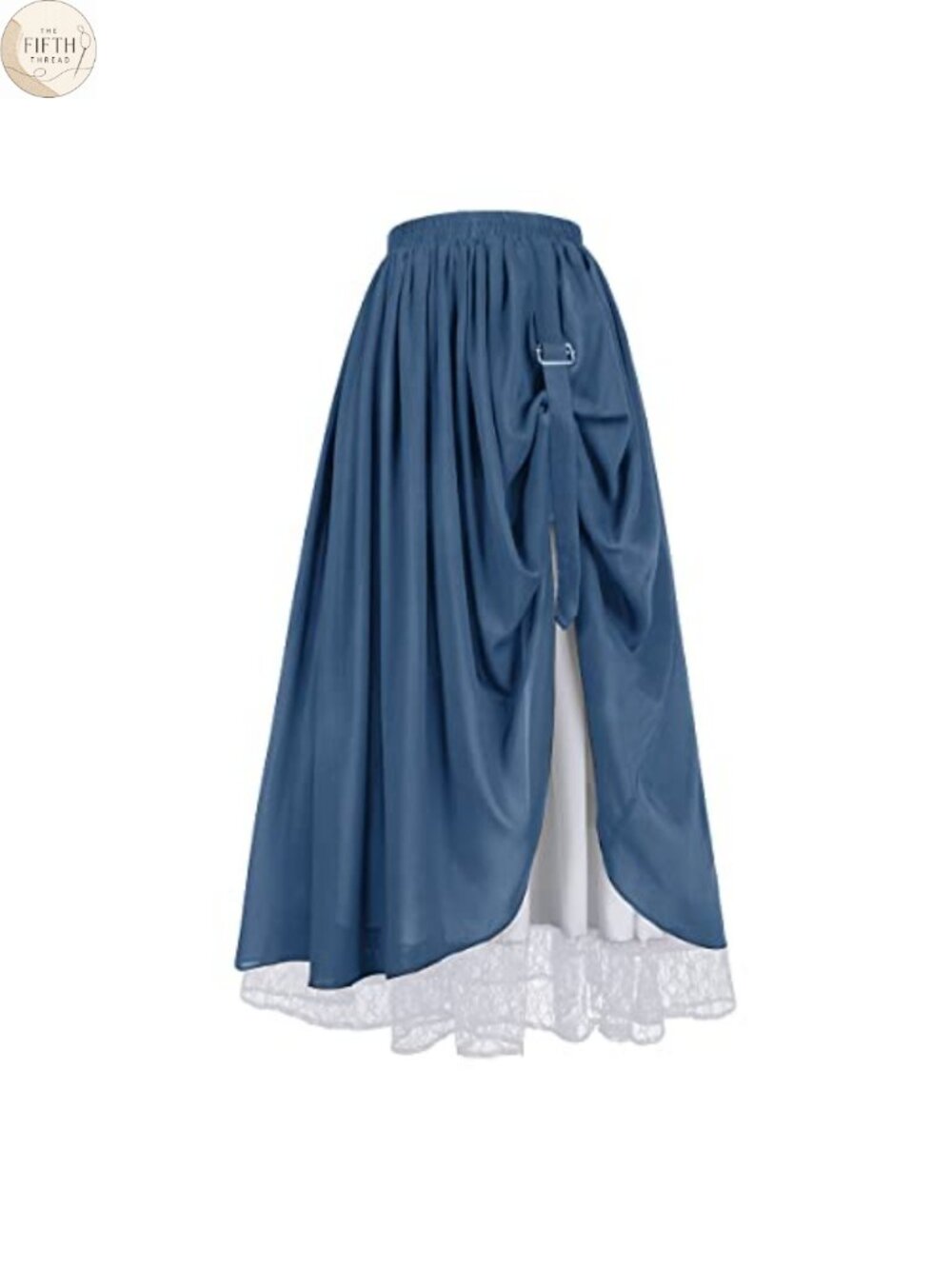 Renaissance Peasant Double Layer Maxi Long Skirt 100% Polyester
